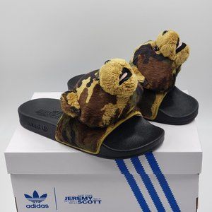 Adidas js adilette teddy. Size 8M 9W.